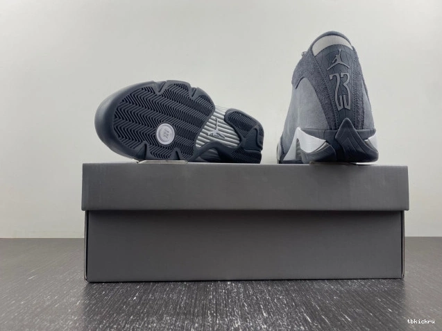 Rep TBkick Grey Flint Jordan 14 Air FJ3460-012 0817